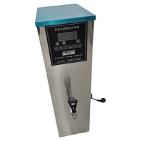 Chauffe-eau électrique automatique à haute capacité 80L/H en acier inoxydable, type comptoir, pour la restauration hôtelière