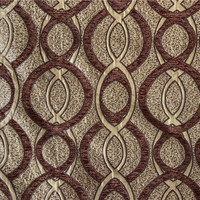 Tissu de canapé rembourré en tissu jacquard géométrique