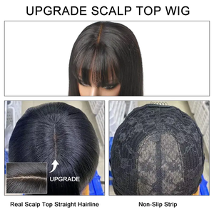 ISEE <span class=keywords><strong>Parrucca</strong></span> Bob Liscia in <span class=keywords><strong>Capelli</strong></span> Umani Naturali <span class=keywords><strong>con</strong></span> <span class=keywords><strong>Frangia</strong></span>, Senza Colla, <span class=keywords><strong>Parrucca</strong></span> Vietnamita Reale <span class=keywords><strong>con</strong></span> Pizzo HD - Product Image 5