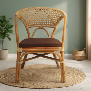 Venta caliente SIENTA SIMCHAIR hecho a mano moderno madera ratán sillón clásico de Indonesia para muebles de sala de estar - Product Image 2