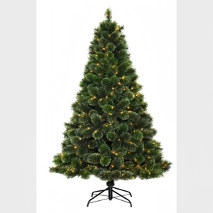 Árbol de Navidad Artificial de Lujo al por Mayor de Fábrica con Luces para Decoración Navideña Festiva - Product Image 1