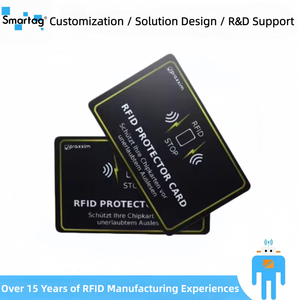 Carte RFID Mini-Tag Personnalisée <span class=keywords><strong>Smartag</strong></span> 13,56 MHz ISO14443A avec Puce N213, Étanche et Résistante aux Intempéries, Protection Anti-Blocage pour Contrôle d'Accès - Product Image 1