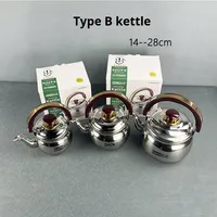 Yolecen Bouilloire à eau commerciale en acier inoxydable de grande capacité Restaurant polyvalent Bouilloire à soupe spéciale pour tisane chaude