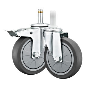 4 "TPR <span class=keywords><strong>Caster</strong></span> Wheels Leiser Boden Freundlich für Hotel ausstattung Trolleys Ideal für Ess wagen Buffet Carts Service Carts - Product Image 6