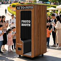 Mesin Photo Booth Self Service Custom dengan Pencetakan Instan untuk Acara Pernikahan, Warna Dapat Disesuaikan