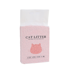 Paquete personalizado Tofu para arena para gatos Natural Pretty Kitty Litter Flushable Clumping <span class=keywords><strong>Cat</strong></span> Litter Pellets <span class=keywords><strong>Peach</strong></span> 6L 2,5 kg - Product Image 3