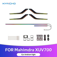 Pour Mahindra XUV 700 : Éclairage d'ambiance LED pour voiture, lampes LED pour intérieur automobile, éclairage d'ambiance LED pour l'intérieur des véhicules