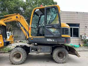 รถขุดล้อยี่ห้อฮุนได รุ่น R60W สำหรับงานดิน รถขุดล้อฮุนได 60w-9 ของแท้ มือสอง ขนาด 6 ตัน 15 ตัน 21 ตัน - Product Image 4