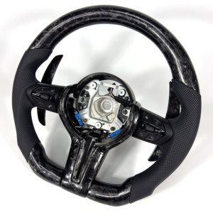 Volante de Fibra de Carbono para <span class=keywords><strong>BMW</strong></span> F10 F11 F15 F18 F20 F23 F25 F30 F32 F35 F40 F80 E84 E87 E90 E92 E93, Accesorios para Automóviles - Product Image 2