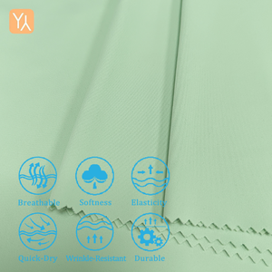 Penjualan Langsung Pabrik 87% poliester 13% spandeks Kain Polo Elastis dan Bernapas Bahan Imitasi Nilon dan Katun - Product Image 2