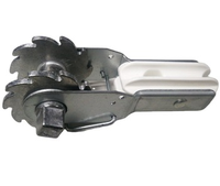 Professionele geïsoleerde draadspanner voor hekwerk met slagvaste kunststof en aluminium spoelondersteuning voor draad tot 4 mm.