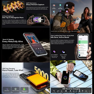 Blackview oscal สมาร์ทโฟน<span class=keywords><strong>3</strong></span>รุ่น6.56นิ้ว HD + IPS จอแสดงผล90Hz แอนดรอยด์16 MTK G81 NFC 5000mAh 256GB โทรศัพท์มือถือ - Product Image 5