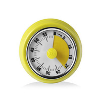 שעון מעורר מכאני 60 דקות טיימר מגנטי אין סוללה הנדרש מטבח טיימר