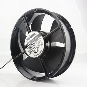 ใหม่ <span class=keywords><strong>xfan</strong></span> AC220-240V 0.25/0.26A DC EC 22060 220X220X60MM 22เซนติเมตรวงกลมทนอุณหภูมิสูงตู้พัดลมระบายความร้อน RAH2260B1-C - Product Image 1
