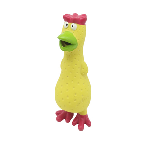 Tùy chỉnh con chó Đồ chơi con gà trống la hét gà Squeaky Latex <span class=keywords><strong>Pet</strong></span> đồ chơi cho chó chơi Chew - Product Image 3