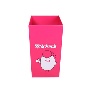 Bastidores de exhibición de papelera de cartón corrugado personalizados para dulces, tienda de alimentos, promoción, solución de almacenamiento de cartón de suelo - Product Image 6