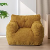 Sillón Moderno Grande y Cómodo, Sofá Individual de Espuma, Mueble de Lectura para Sala de Estar, Sofá Comprimido