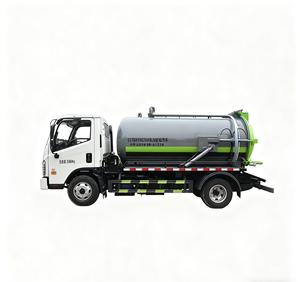 Camión de Succión de Aguas Residuales con Tanque de 8000 Litros y 8 Toneladas, Euro 3, 6X4, Transmisión Manual Diésel, de China - Product Image 4