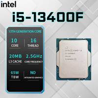 Prosesor Intel Core Generasi ke-12 dan ke-13 Baru I5 13400F 13400 I5 13600KF I7 13700 13700KF Desktop Loose Tray
