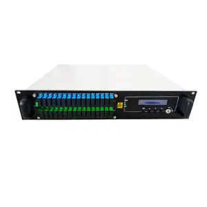 Amplificador óptico con WDM, 32 puertos, 16dBm, CATV, EDFA, 1550nm