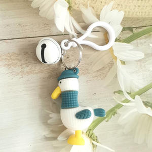Carburant canard porte-clés pendentif chaque examen doit être mignon dessin animé étudiant sac suspendu décoration porte-clés de <span class=keywords><strong>voiture</strong></span> - Product Image 5