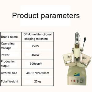 Semi-automatic Rotary Type <b>Plastic</b> Aluminum Foil Cup Packing Sealing Machine for <b>Plastic</b> Paper Cup - Product Image 5