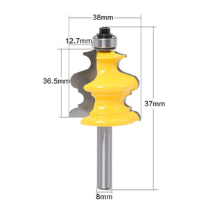 1 pz 8MM codolo fresa intaglio del legno stampaggio architettonico <span class=keywords><strong>Router</strong></span> Bit Line coltello taglierina per legno legno tenone - Product Image 1