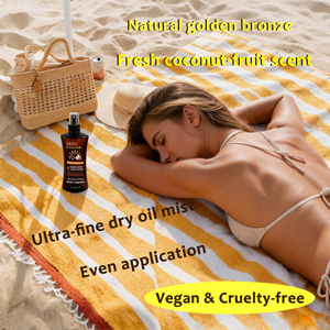 <span class=keywords><strong>Spray</strong></span> Autobronceador Vegano, Cruelty Free, con Aceite Seco, Pulverización Ultra Fina, Aplicación Uniforme, Bronceado Natural, Directo de Fábrica - Product Image 2