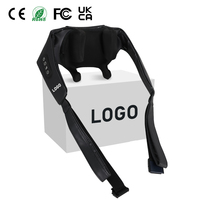 Masseur de cou rechargeable avec télécommande, appareil électrique relaxant, masseur de cou avec chaleur, masseur de cou à pétrissage