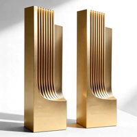 Trofeo de Resina Personalizado, Diseño Creativo de Alta Gama, Trofeo de Resina para Empleados Destacados y Campeones de Ventas Corporativos