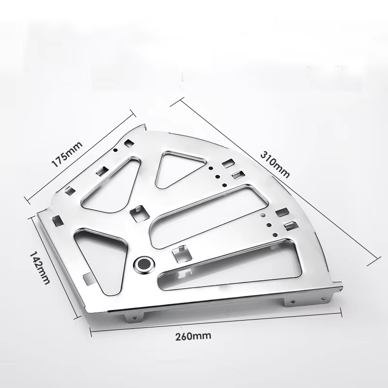 triple layer Stainless steel brushed