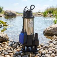 Pompe à eaux usées anti-colmatage avec hélice de découpe en acier inoxydable pour le traitement des eaux usées municipales et l'évacuation des eaux usées résidentielles