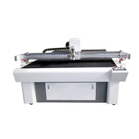 Wisdomcnc Machine de découpe automatique CNC à lit plat pour papier avec couteau oscillant, contrôle par caméra Ruida PLC, 1600x2500mm, importée