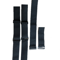 2.5*30 cm réglable Nylon noir bande élastique pour perruques faisant des cheveux Net dentelle Net couture caoutchouc perruque faisant