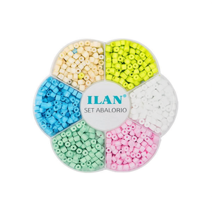 Set di Perline ILAN 10x10cm Colori Assortiti per Creazione di Gioielli e Artigianato - Product Image 2