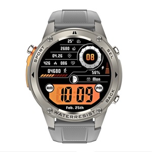 Pria 24H Monitor jantung pelacak kebugaran olahraga tahan air Smartwatch BT panggilan baterai tahan lama GPS Relojes jam tangan pintar 2025 - Product Image 2