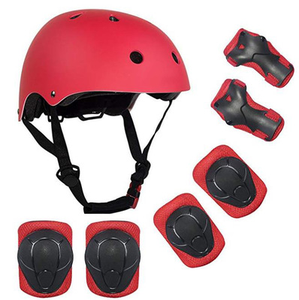 高品質ABSスケートボードスケートヘルメットリストガードリストバンドチャイルドバイクサイクリングスケート安全ヘルメット - Product Image 4