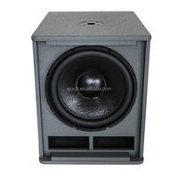 YM115S vente chaude haut-parleur passif 600W simple 15 pouces subwoofer pour spectacle dj