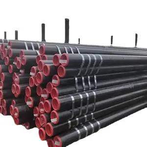 Venta al por mayor de alta calidad Pe 3lpe Recubrimiento Q355 Tubería de acero al carbono negro de alta precisión para tubería de petróleo y gas estándar