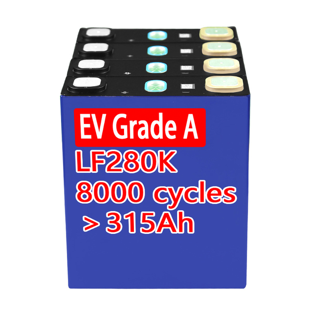 Grade a EV Lifepo4 280AH 3.2V Cell 48V 310AH Prismatic Lithium 200Ah Solar Akku Marine Forklift Battery Pack for Boats
