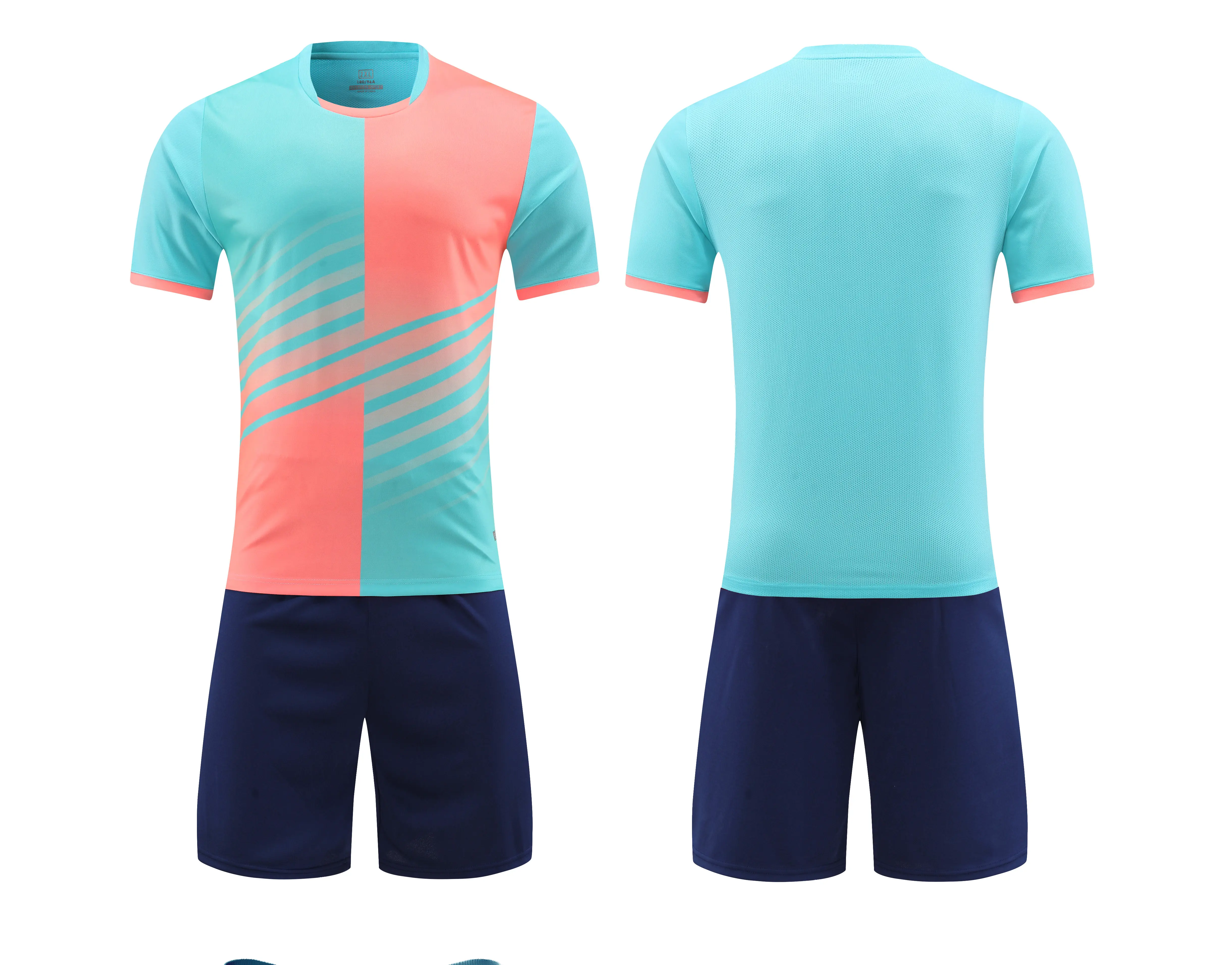 Uniformes de football pour hommes Uniformes de maillot d'équipe de football bon marché Maillot de football pour enfants Ensemble court de vêtements de sport d'entraînement pour jeunes