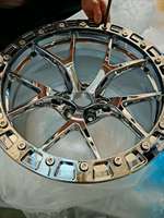 Jantes Beadlock forgées SHIN, noir brillant, concaves profondes, pour voitures de course, 15, 17, 18, 20 pouces, pour E46 E90 F30 F90 G87 M2
