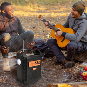 Bán Hot sy158 xách tay năng lượng mặt trời LED ánh sáng loa không dây với Torch đài phát thanh cho ngoài trời cho cắm trại khẩn cấp ABS cơ thể nhựa - Product Image 5