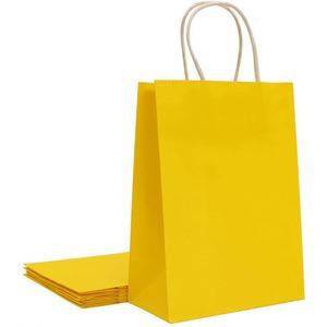 Bolsas de Regalo de Papel Kraft con Asas, Bolsas para Tiendas Minoristas, Bolsas para el Día de San Valentín, Navidad, Fiestas, Bolsas de Papel para Regalos Festivos - Product Image 3
