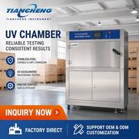 Máquina de Prueba Ultravioleta de Escritorio con Alimentación Electrónica, Protección IP65, Alta Precisión, 220V, para Envejecimiento UV en Cámaras Climáticas