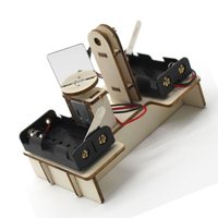 Kit de montage de niveau laser en bois STEM DIY OKYN-Y2616 pour projet scolaire