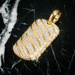 Pass Diamond Tester Vvs Moissanite Hip Hop Style 3D Pendant Custom 925 Silver <b>Iced</b> <b>Out</b> Luxury <b>Chain</b> Pendant Man Fine Jewelry - Product Image 1