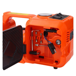 رافعة هيدروليكية كهربائية 5 طن 12 فولت من الألومنيوم والفولاذ مع بطارية 4.0 أمبير/ساعة وأضواء LED لإصلاح السيارات والدفع الرباعي واستبدال الإطارات ورفع السيارات - Product Image 4