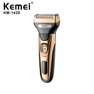 KEMEI-Tondeuse à cheveux 3 en 1, <span class=keywords><strong>rasoir</strong></span> électrique rechargeable, 3W, KM-1429, 3 têtes de coupe, recharge <span class=keywords><strong>sans</strong></span> <span class=keywords><strong>fil</strong></span> USB, pour hommes - Product Image 1