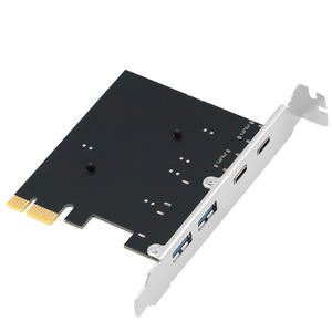 Pci אקספרס usb3.0 סוג c 4 יציאה מתאם רכזת sata ממשק כוח d720201 ערכת השבבים כרטיס הרחבה עבור מחשב שולחני - Product Image 4